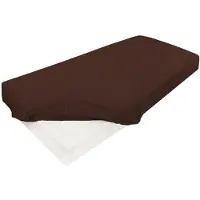 MULTITEX påslakan 120 x 200 satin med resår Gold 18
