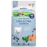 BALTICA Regionala Smaker Små Raser Kalv Med Lamm Hundmat 3 Kg