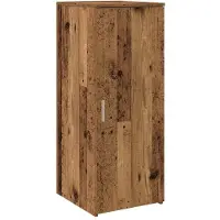 vidaXL Förvaringsskåp åldrat trä 40x45x103,5 cm konstruerat trä