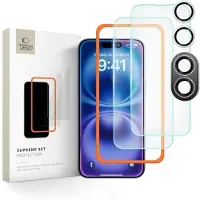 Tech-Protect iPhone 16 Supreme skyddsset - Klar