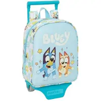 Safta Bluey Ready 6l 27x22x10 Cm Ryggsäck Med Hjul