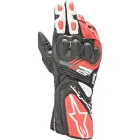 Alpinestars SP-8 V3 Handskar Svart/Vit/Röd L Unisex sort