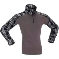 Invadergear Flannel Combat T-shirt Med Lång ärm