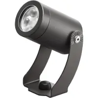 LCD Utomhus LED-spot 1445LED, grafit, 90° 1445LED, Aluminium / grå / zink, Aluminium / grå / zink, Modern, LED-utomhuslampa