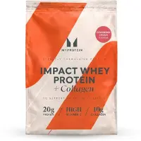 Myprotein Impact Whey Protein + Collagen - 2160g - 90servings - Strawberry Cream