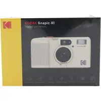 Kodak Snapic A1, Kompakt filmkamera, 35 mm, 1/100 s, Automatisk, Blixt utstängd, Blixt på, Elfenben, Alkalisk