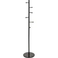 5 Five klädhängare BLACKMARBLE med 6 metallhållare, 173 cm