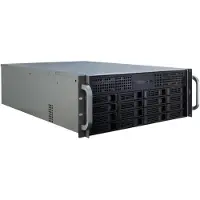 Inter-Tech IPC 4U-4416 - Kan monteras i rack 4U - utökad ATX/SSI EEB - ingen strömförsörjning (ATX) - USB