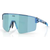 Bliz - Solglasögon - P004 Small Transparent Blue/Smoke för Unisex - Blå