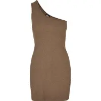 Urban Classics One Shoulder ärmlös Kort Klänning