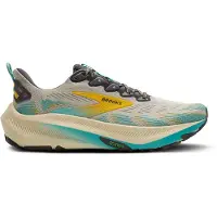 Brooks Ghost Trail Shoes Grey Yellow SS26, Size 42,5 - EUR
