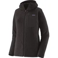 Patagonia R1 Air Full Hoodie med Dragkedja black, M