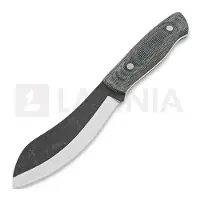 Brisa Nessmuk 125 kniv, micarta black
