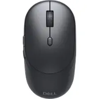 Dell Pro 7 MS726 - Mus - tyst - höger- och vänsterhänta - optisk - 6 knappar - trådlös - 2.4 GHz, Bluetooth 6.0 - trådlös USB-mottagare - grafit