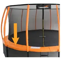 Lean Sport fjäderskydd till studsmatta 14ft