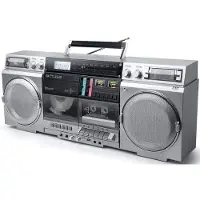 Muse BOOMBOX M-380 GBS GHETTO Silver