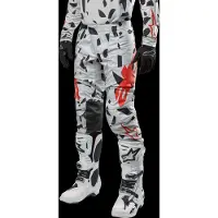 Alpinestars Techstar Rantera Crossbyxor Grå/Kamouflage/Orange 30 Herrar