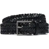 Calvin Klein Braided Full Grain Leather Belt
