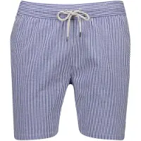 Ralph Lauren för män. 710957784001 Traveler badshorts 14,5 cm blå (XXL), Bomull, Strandkläder