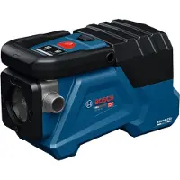 Bosch Powertools batteridriven pump GTP 18V-28 solo 18 V (blå/svart, utan batteri och laddare, för rent vatten) - SOLO