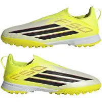 Adidas F50 League Laceless Tf Born For Goals - Gul/svart/lucid Red Barn - Turf (Tf), storlek 29
