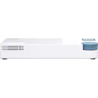 Qnap QSW-M408-4C - Switch - Administrerad - 8 x 10/100/1000 + 4 x kombo 10 Gigabit SFP+ - skrivbordsmodell