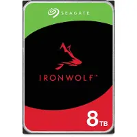 Seagate IronWolf 8 TB Hårddisk 3.5 SATA III ST8000VN002 Bulk