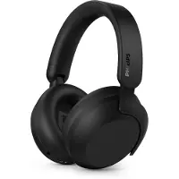 Philips TAH8000EBK - Hörlurar med mikrofon - fullstorlek - Bluetooth - trådlös, kabelansluten - aktiv brusradering - USB-C, 3,5 mm kontakt - svart