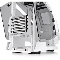 Thermaltake AH T200 Snow Microtower Datorchassi Vit Sidofönster