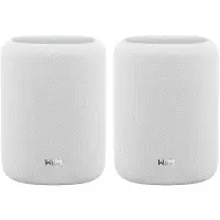 WIIM Sound LITE Twin Pack vit smart högtalar-set Hi-Res multiroom (LPWISNDLTPW)