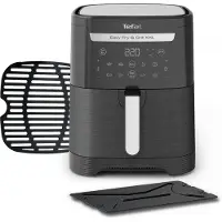 Tefal Easy Fry &amp Grill EY8018, fritös, 6,5 L, 1,5 kg, 8 person(er), Svart, Touch