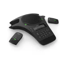 Snom C520-WiMi - VoIP-konferenstelefon - med Bluetooth interface - DECT - 3-riktad samtalsförmåg - SIP - 3 linjer - svart