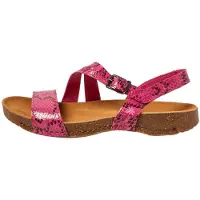 Art för kvinnor. 11045S1O8003_043 Lädersandaler 1045S I Breathe rosa (41), Hud, Karta, Spänne, Casual