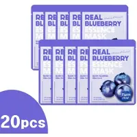 Farm Stay Real Blueberry Essence Mask 23 ml (3 alternativ) 20PCS