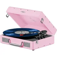 Mixx Vinyl Record Player Revival 55 Stereo Pink