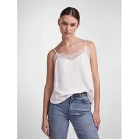 Pieces Topp 'TIFFANY' vit