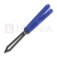 Flytanium Zenith Trainer 2.0 - Slate Blue / Black balisong träningsknivar