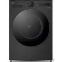 LG 9 kg Tvättmaskin(Essence Black) - Energiklass A, LCD-vred, TurboWash360, AI DD, Smart Diagnosis med Wi-Fi - F4X7009TBB