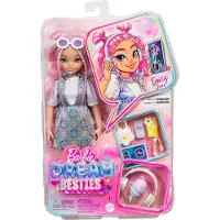 Barbie Dream Besties Daisy Jean-modedocka med nio DJ- och musiktillbehör, Modedocka, Flicka, 4 År, Flicka, Låter, 276 mm