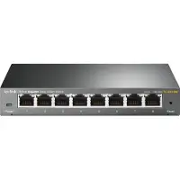 TP-LINK TL-SG108E Gigabit-switch 8 portar / Easy Smart-switch / hanterbar nätverksswitch
