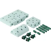 Modu Nyfikenhet Set - 14 Delar - 50x30x20 cm - Ocean Mint/Forest - - One Size - Tumlingdjur
