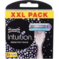 Wilkinson Sword Intuition Sensitive Touch 3-Blade Razor Replacement Blades - 6 st.