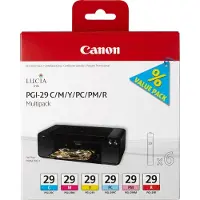 Canon PGI-29 CMY/PC/PM/R bläckpatrons Multi Pack