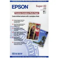 Epson Premium Semigloss A3+ 250gr 20blad