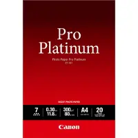 Canon A4 300g PT-101 fotopapper | Pro Platinum | 20 ark