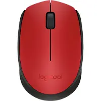 Logitech Datormus trådlös | M171 röd