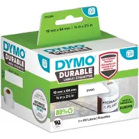 Dymo Hållbara 3/4 2-1/2 Banderoller 19x64 Mm