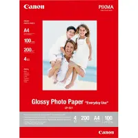 Canon Glossy Photo Paper GP-501 0775B001 Fotopapper DIN A4 200 G/m² 100 ark Glansigt