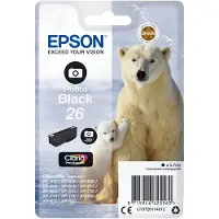 Epson 26 Bläckpatron Svart foto