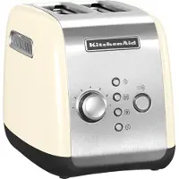 KitchenAid 5KMT221EAC - Brödrost - grädde Grädde för 2 brödskivor